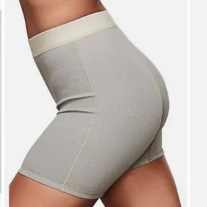 Skims Gray Mineral Ribbed High Waist Boxer Short NEW S thumbnail 7