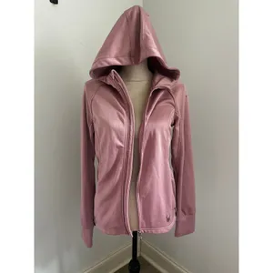 Spyder Pink Full Zip Fleece Hoodie Jacket sz Medium Ski Gorpcore Softshell Layer thumbnail 10