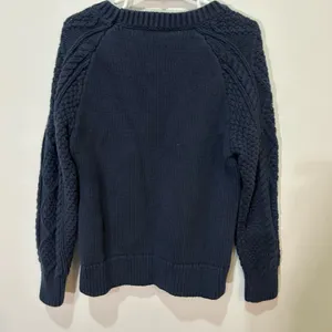 Crewcuts Dark Blue Cable Knit Sweater Small 6 thumbnail 3