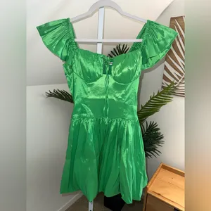 Revolve Maison Amory Giselle Allure Dress in the color‎ Gleam River Small thumbnail 5