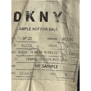 DKNY Pants Womens 6 Blue Wide Leg Pockets Dress Pants (4653) Read thumbnail 7