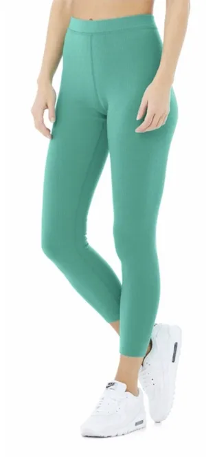 Alo Ribbed High Waist Blissful Leggings Size Large thumbnail 1