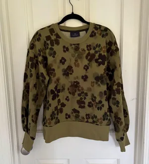 Anthropologie Scotch & Soda Forest Floral Sweatshirt thumbnail 3