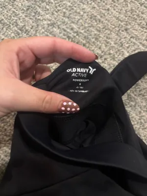 Old Navy Activewear Dress Black Powersoft thumbnail 4
