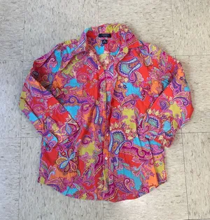 CHAPS Colorful blouse thumbnail 1