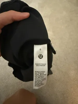 Lululemon Reversible Tank Top Black thumbnail 4