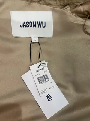 Jason Wu Women’s Cream Faux Fur vest thumbnail 8