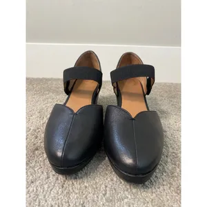 New Gentle Souls Rosemary Wedge Pump Leather Size 7.5 thumbnail 2