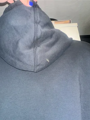 Adidas Cropped Hoodie- Black+White thumbnail 6