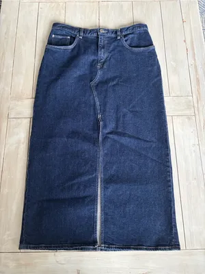 Los Angeles Atelier & Other Stores Blue Jean Denim Skirt Size 10 thumbnail 1