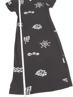 Beach summer dress Black thumbnail 3
