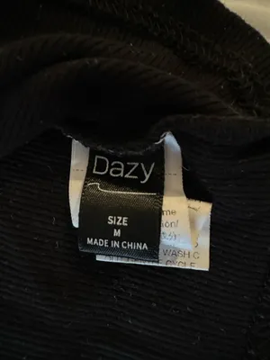 Black Cropped Tank Top Size M thumbnail 3