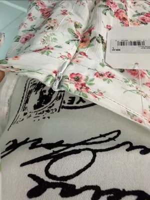 Altar'd State White Maxi Dress with Pink Floral Print thumbnail 6
