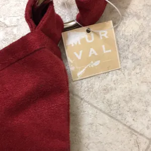 MURVAL Red Suede Bag thumbnail 2