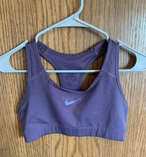 Nike Purple Sports Bra thumbnail 1