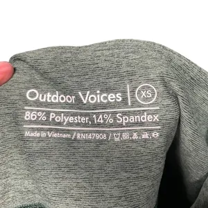 Outdoor‎ Voices 3/4 Warmup Leggings Hunter Green Size XS thumbnail 7