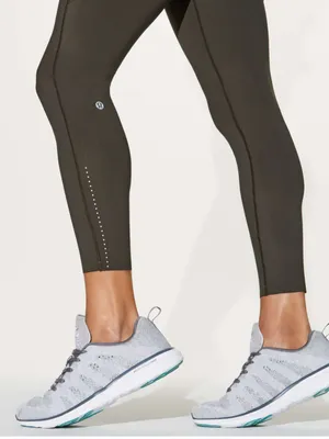 Lululemon fast and free high rise leggings reflective dark olive 8 thumbnail 2
