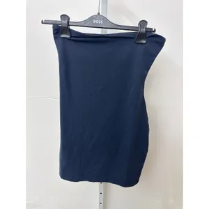 NWT Susana Monaco Sz XL Eclipse Navy Blue Strapless Tube Sleeveless Mini Dress thumbnail 3