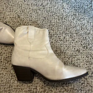 Target Women's Off-White Ankle Booties thumbnail 3