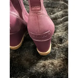 Sorel wedge boots purple 10.5 leather women’s Shoes thumbnail 4