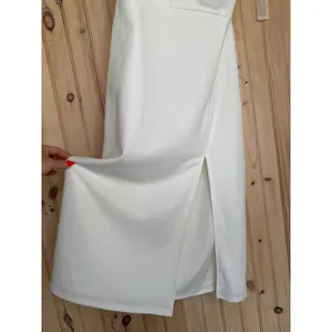 Lulus Romantic Celebration White Tie-Strap Bodycon Midi Dress Party Extra Large thumbnail 6