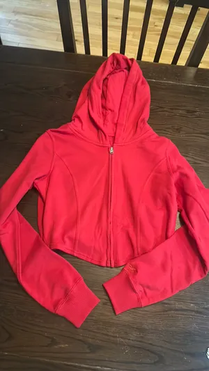 Hollister Cropped Full Zip Hoodie thumbnail 4