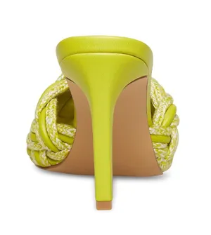 Steve Madden Lime Seraphine Square Toe Sandal Heels thumbnail 5