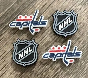 Washington Capitals Hockey Team Charm For Crocs Shoe Charms - 4 Pieces thumbnail 2
