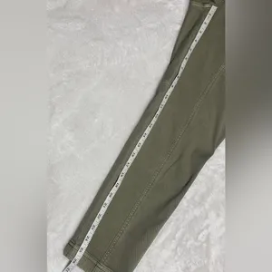 SPANX Stretch Twill Straight Leg Pants Olive Oil Green Size XS thumbnail 13