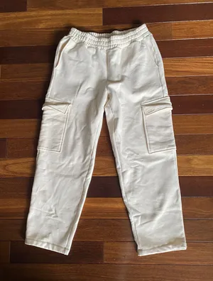 Nordstrom White Sweat Pants thumbnail 1