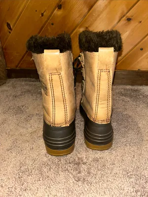 Sorel Badger Vintage 90s leather winter boots thumbnail 6