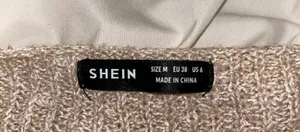 SheIn sweater; light weight material thumbnail 2