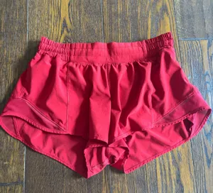 Red Lululemon Shorts thumbnail 1