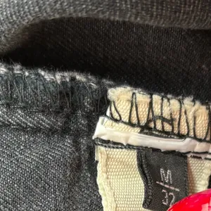 Massimo Dutti Black Button up denim jean jacket size medium casual thumbnail 5