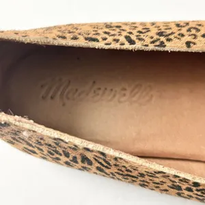 Madewell The Cory Ballet Flats Leopard Calf Hair Animal Print Size 7.5 thumbnail 7