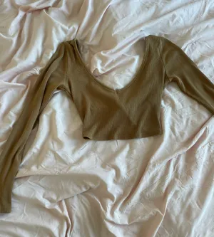 Reversible Crop Top Brown Size XS thumbnail 6