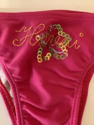 Recco Size Medium Brazilian Floral and Pink Underwire Bikini Set. New With Tags thumbnail 3