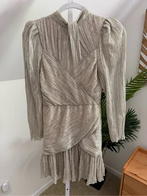 Saylor Saydee Ruched Dress Size small thumbnail 3