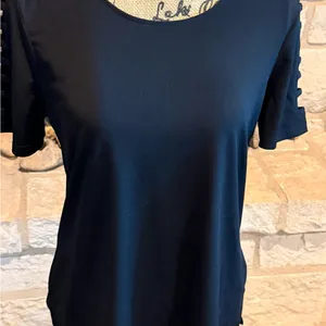 Michael Kors Classic Black Blouse thumbnail 1