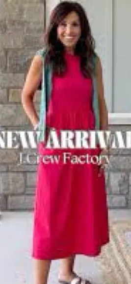 J. Crew Pink Dress thumbnail 1