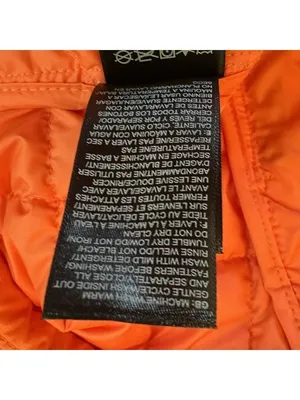 The North Face ThermoBall Eco Jacket Womens L Orange Quilted Insulated Puffer thumbnail 8