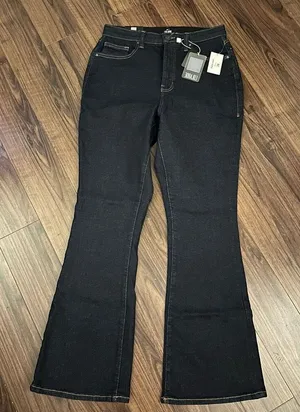 NWT Lularoe dark wash flare jeans 28 thumbnail 1