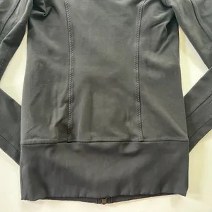 Lululemon Nice Asana Jacket Black Size 4 Long Full Zip Luon Travel Layer Outdoor thumbnail 10