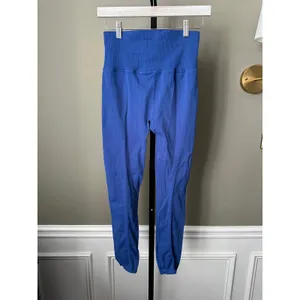 Free People Movement Good Karma High-Rise 7/8 Length Leggings MediumLarge Blue thumbnail 4