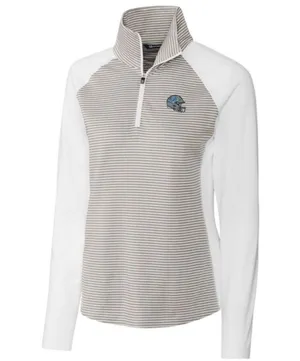 Cutter & Buck DryTec Forge Women's Detroit Lions Half Zip Athletic Top Size M thumbnail 1