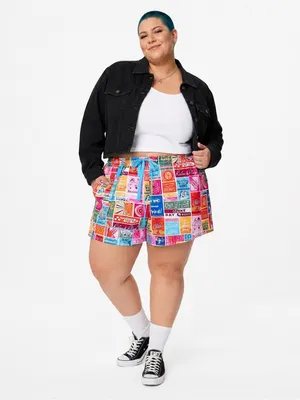 Target Pride Vibrant Rainbow Satin Pride Shorts Lightweight & Festive Sz XXL thumbnail 3