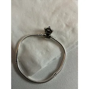Pandora Disney Stitch Clasp Bracelet 7.5" 19cm Sterling Silver thumbnail 8