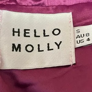 Hello Molly Pink Metallic Glitter Sequin Sleeveless Cami Camisole Mini Dress 4 thumbnail 8