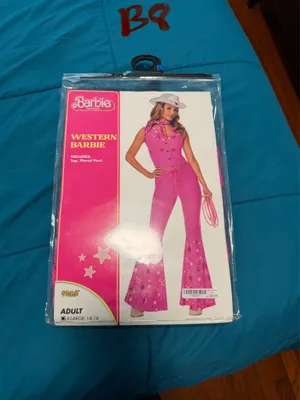 Spirit Halloween Womens western Barbie costume XL 14-16 thumbnail 2
