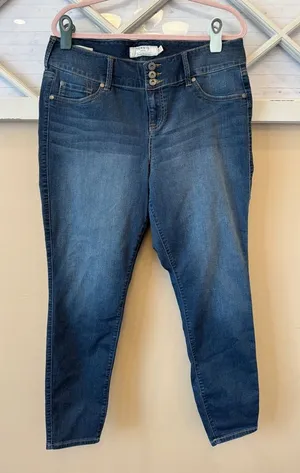 Torrid Blue Jeggings‎ 18R thumbnail 1
